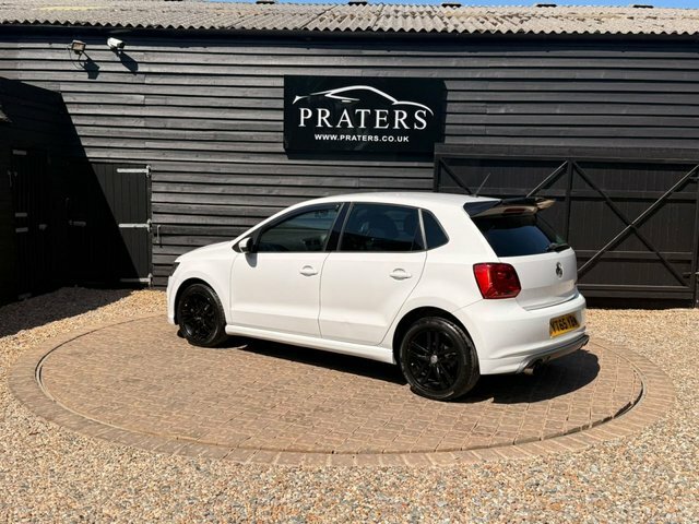 Volkswagen Polo Tsi Bluemotion Tech R-line White #6