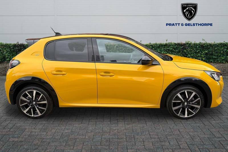 Peugeot 208 1.2 Puretech 130 Gt Eat8 - 2023 23 PK23JWU Yellow #4