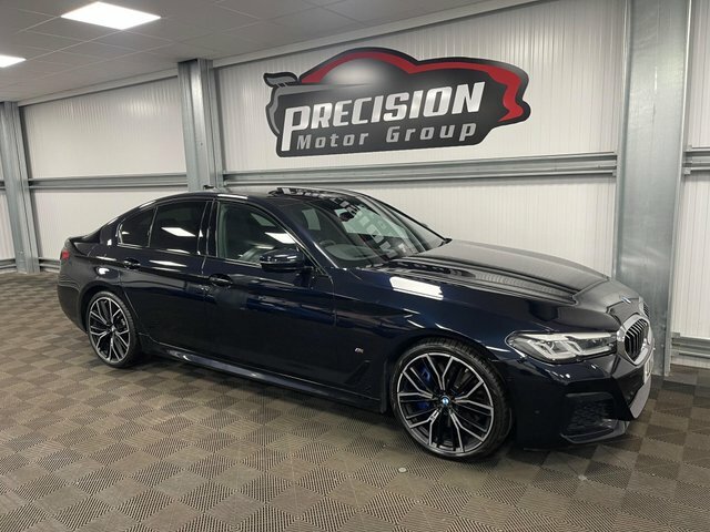 BMW 5 Series 530D Mht M Sport Black #3