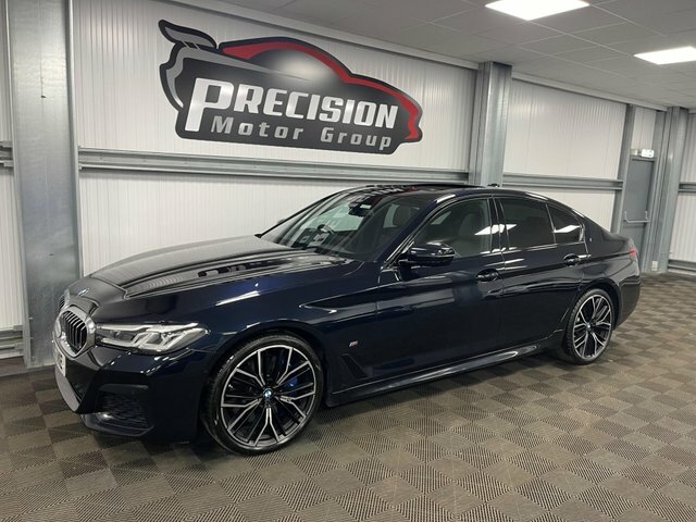 BMW 5 Series 530D Mht M Sport Black #5