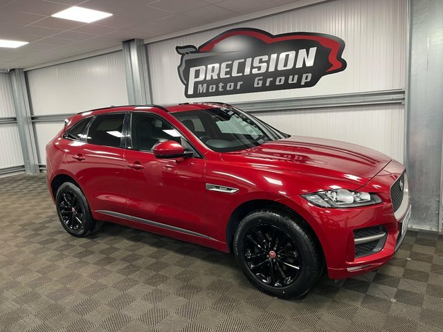 Jaguar F-Pace D240 R-sport Awd Red #4