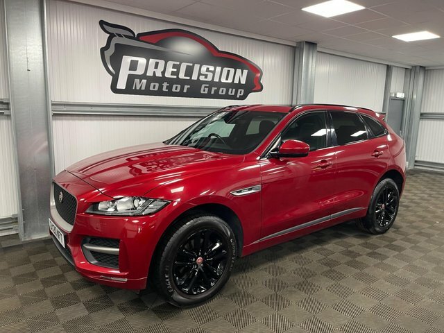 Jaguar F-Pace D240 R-sport Awd Red #5