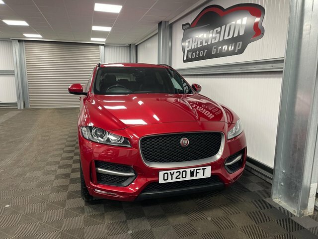 Jaguar F-Pace D240 R-sport Awd Red #3