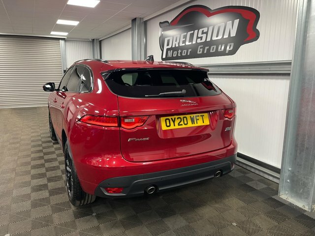 Jaguar F-Pace D240 R-sport Awd Red #6