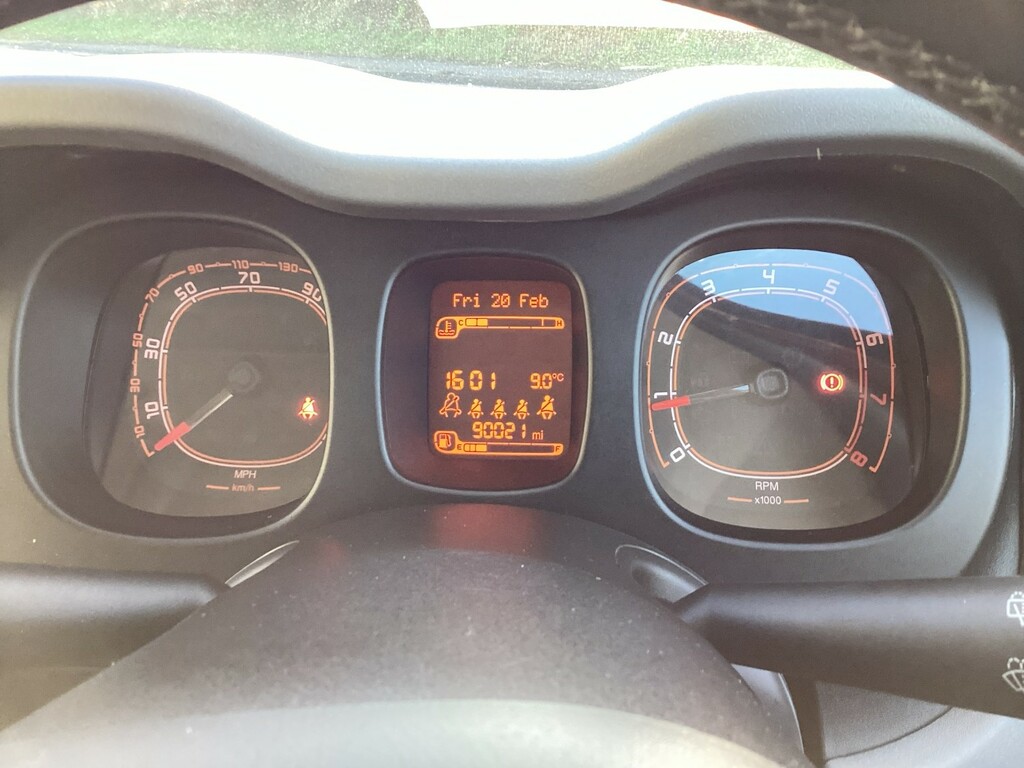 Fiat Panda 1.2 Easy Hatchback Euro 6 69 Bh White #7