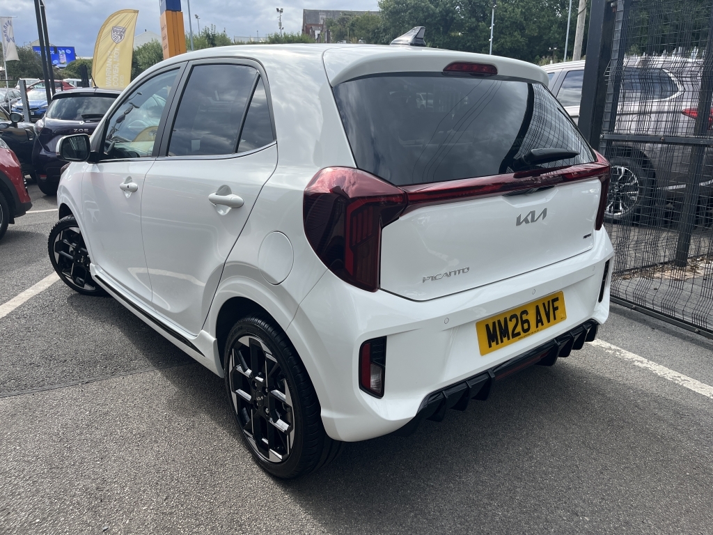Kia Picanto 1.0 Gt-line S White #2