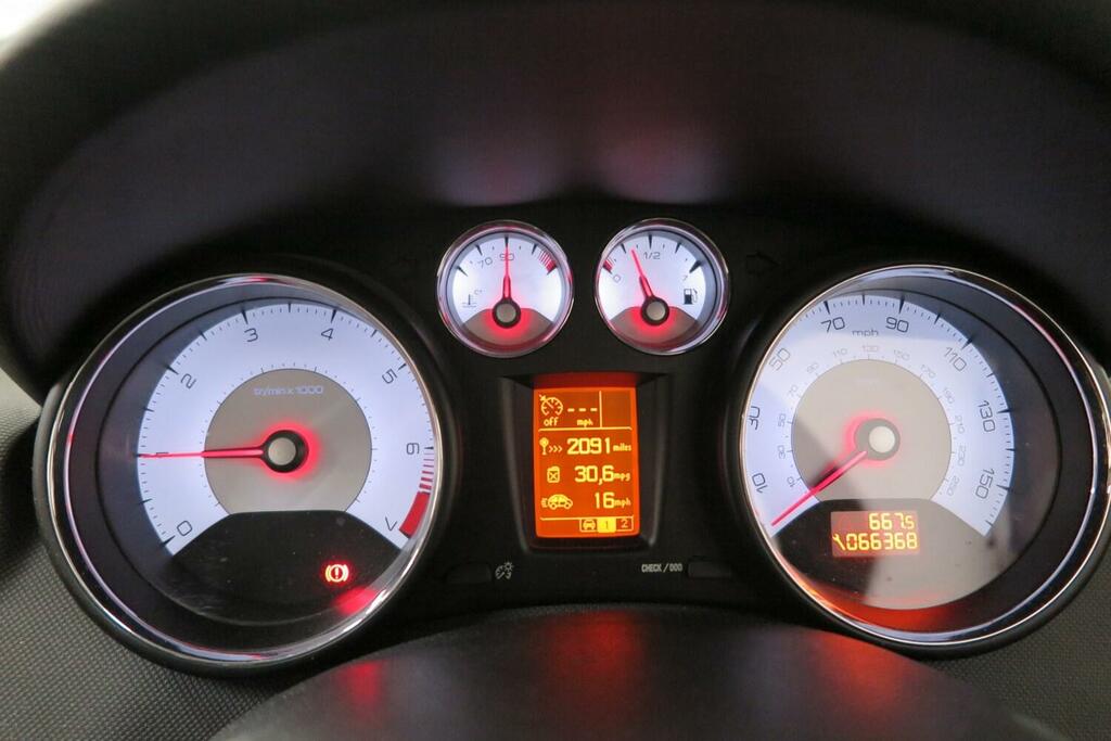Peugeot 308 2009 2.0 Hdi Gt Convertible Euro Red #12