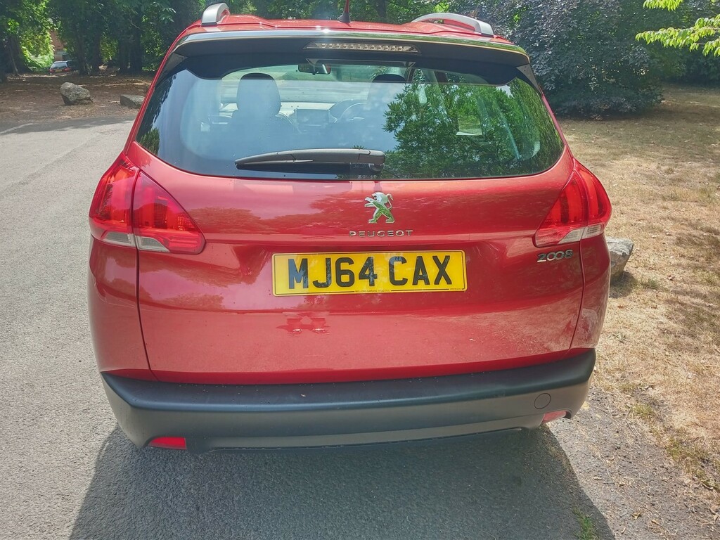 Peugeot 2008 1.4 Hdi Active 2014 Red #5
