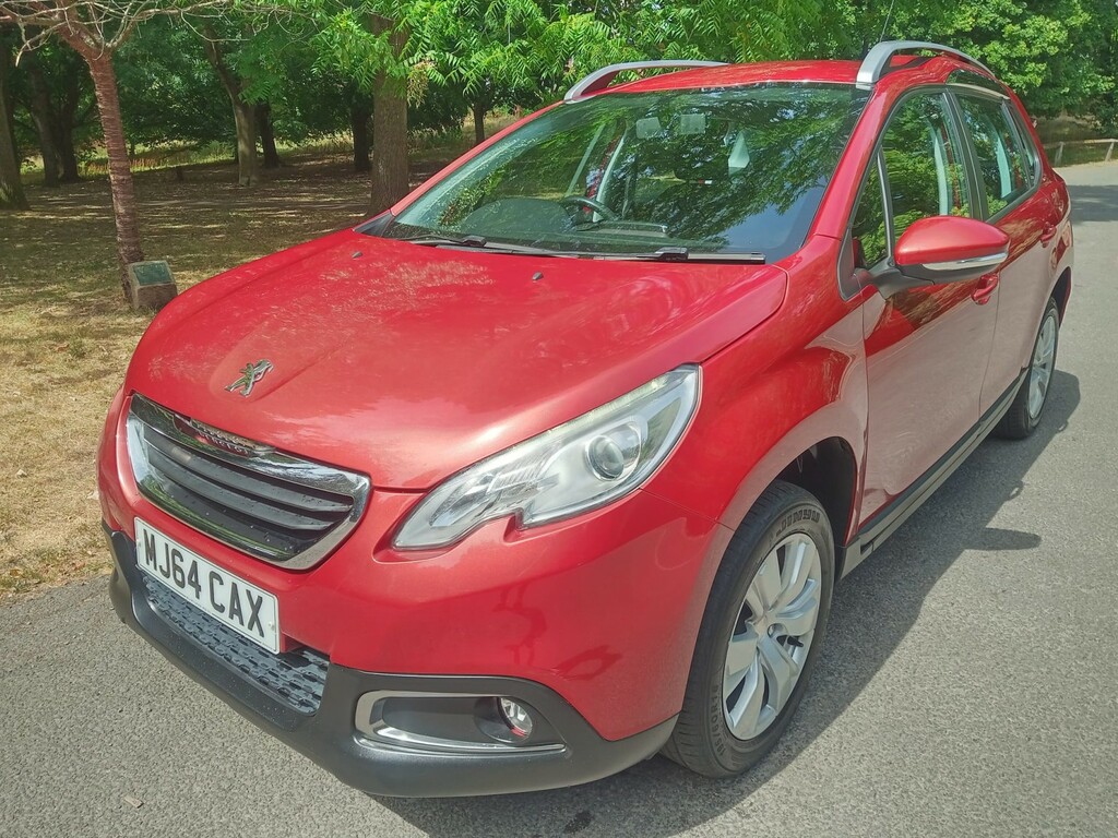 Peugeot 2008 1.4 Hdi Active 2014 Red