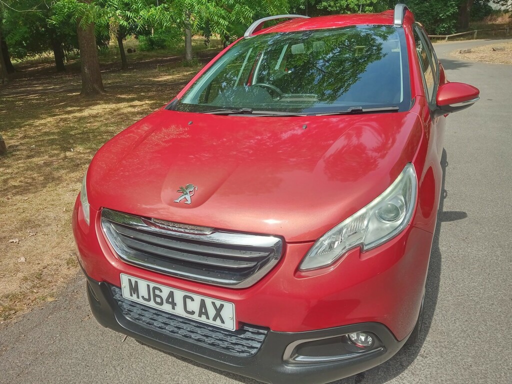 Peugeot 2008 1.4 Hdi Active 2014 Red #2