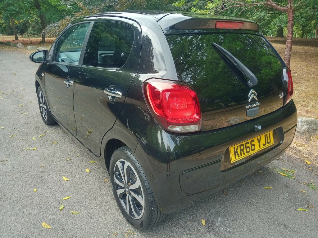 Citroen C1 1.2 Puretech Flair KR66YJU Black #4