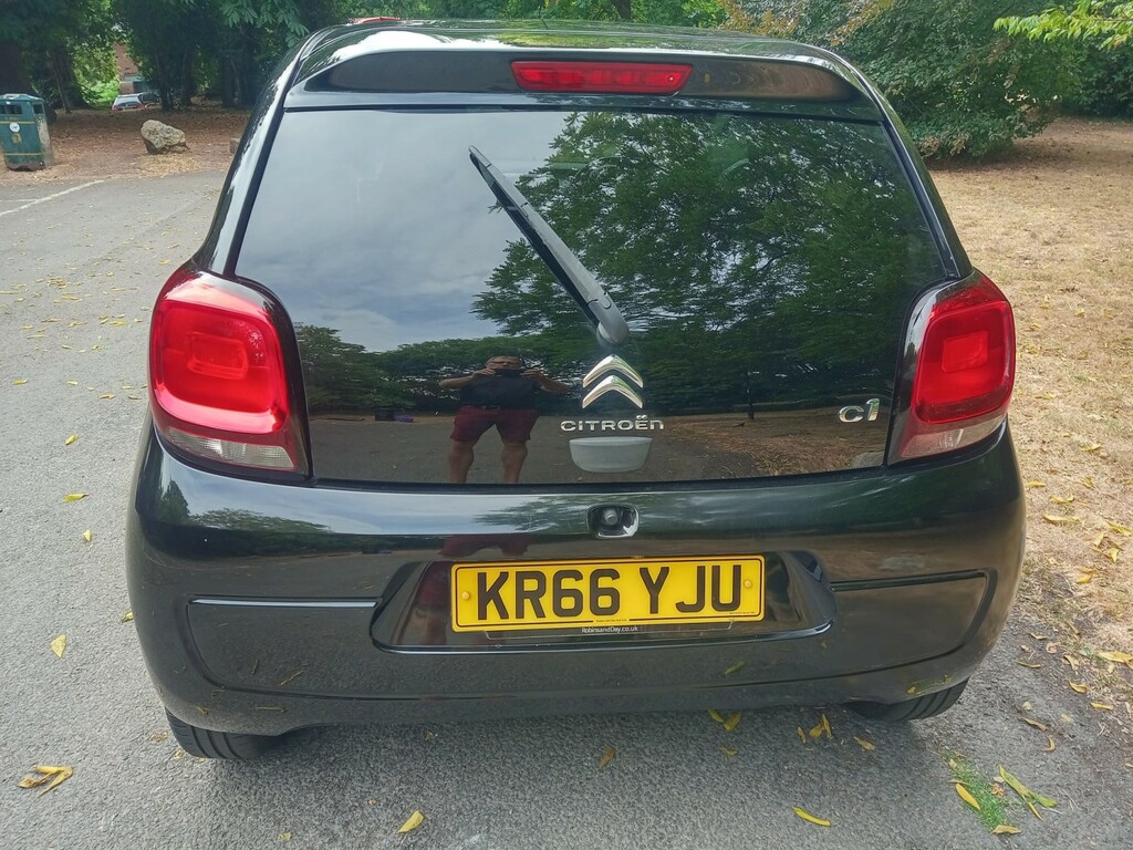 Citroen C1 1.2 Puretech Flair KR66YJU Black #5