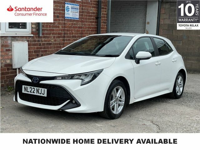 Toyota Corolla Vvt-h Gpf Icon Tech White