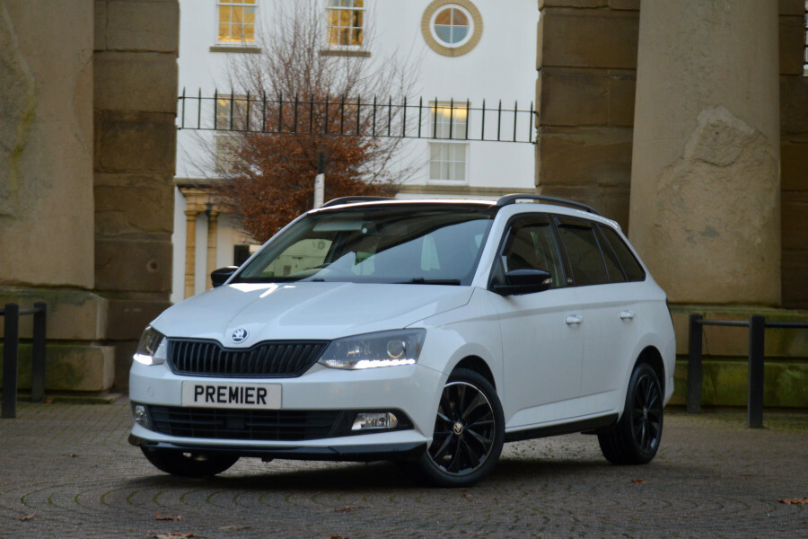 Skoda Fabia Monte Carlo 1.4 Tdi Dsg Estate Sat Nav Pan Ro White #4