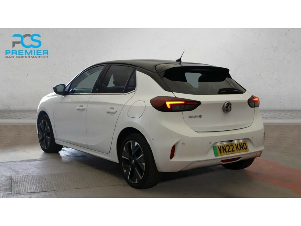 Vauxhall Corsa-e Elite Premium White #3