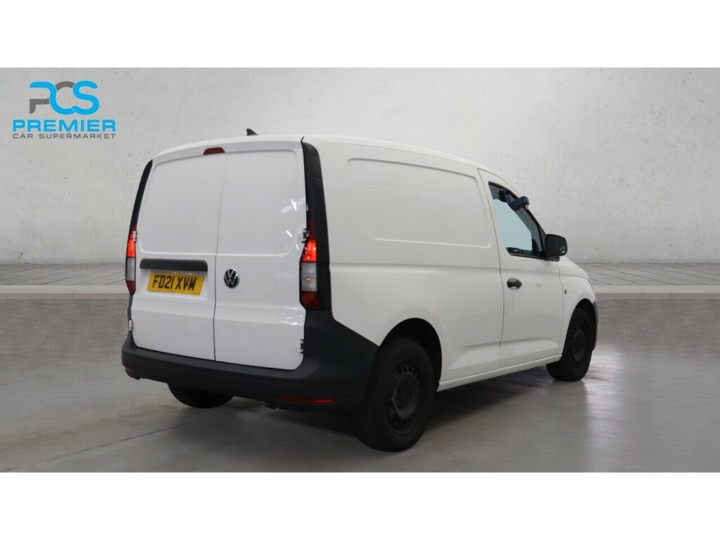Volkswagen Caddy Tdi C20 Commerce FD21XVM White #4