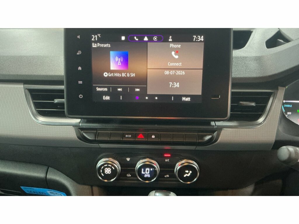 Nissan TOWNSTAR 45Kw Tekna L1 Van With Sat Nav And Rear View Black #11