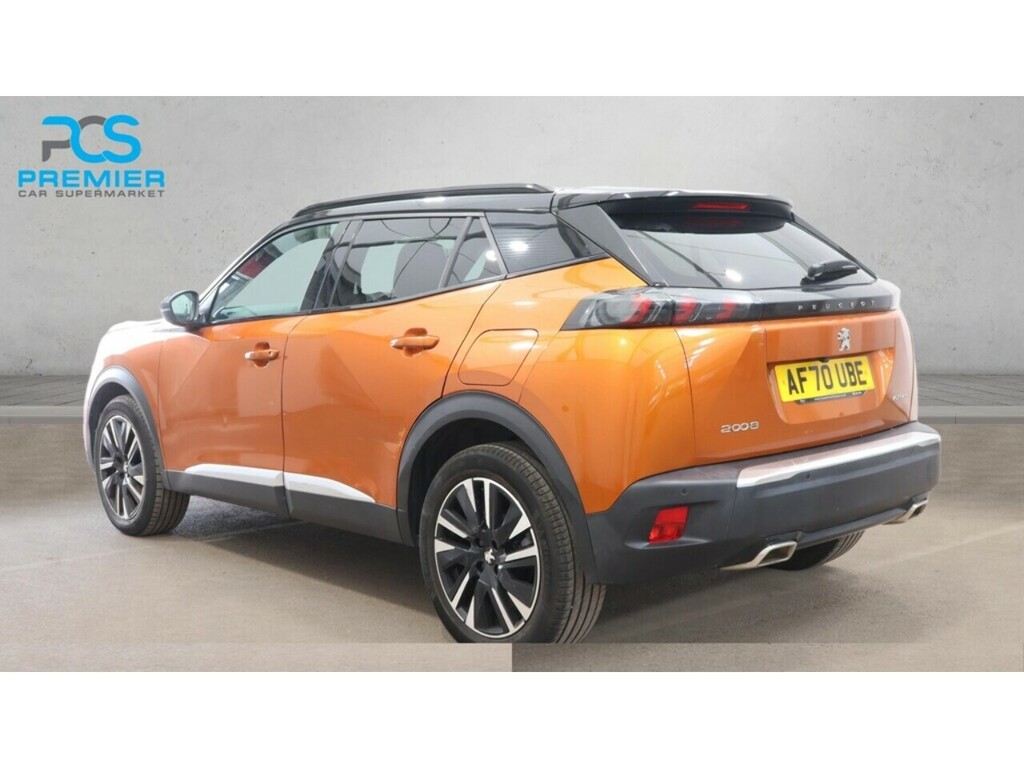 Peugeot 2008 Puretech Gt Line Orange #4
