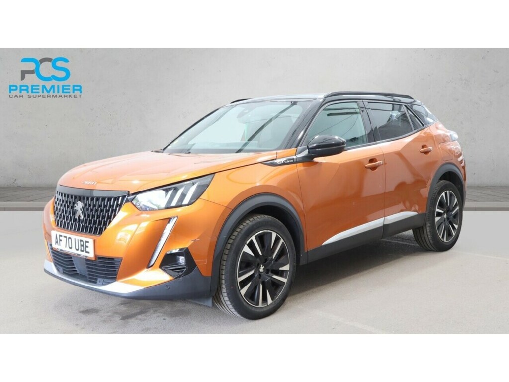 Peugeot 2008 Puretech Gt Line Orange #2