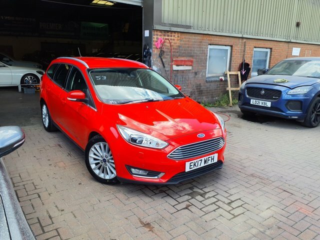 Ford Focus 1.5 Tdci Titanium X Estate Powershift E Red