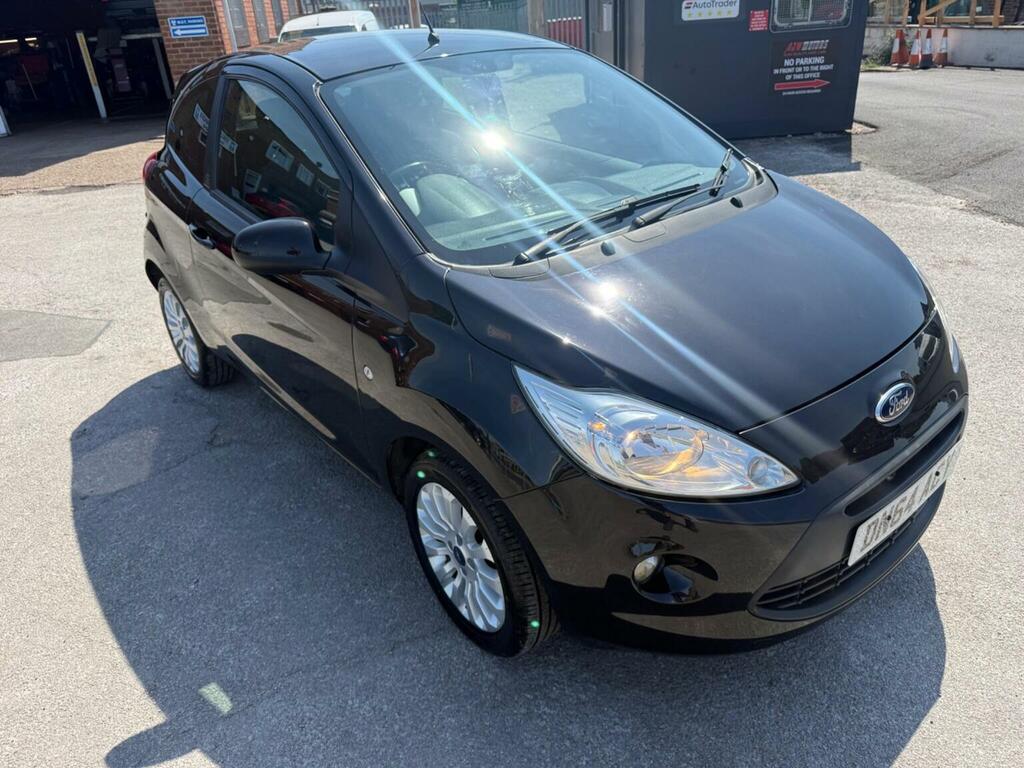 Ford KA Hatchback 1.2 Zetec Euro 5 Ss 201564 DN64ACY Black #3