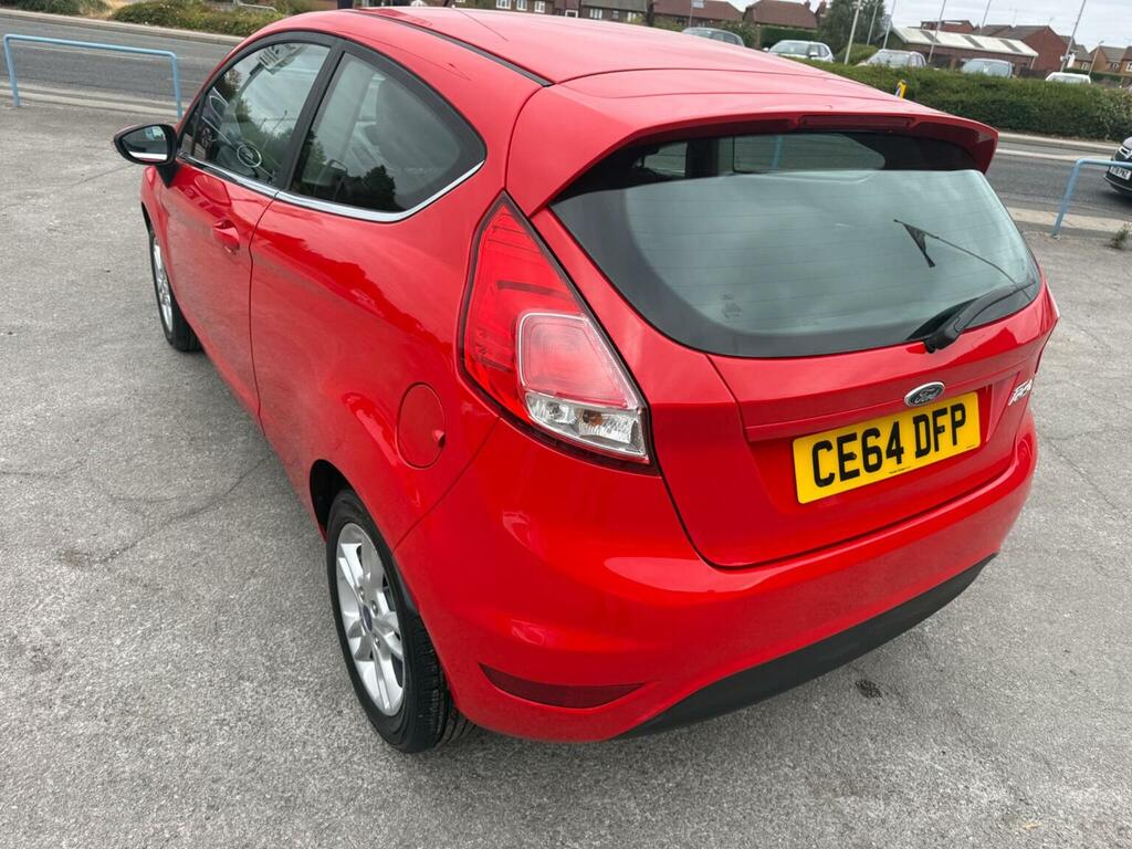 Ford Fiesta Hatchback 1.25 Zetec Euro 5 201464 Red #6