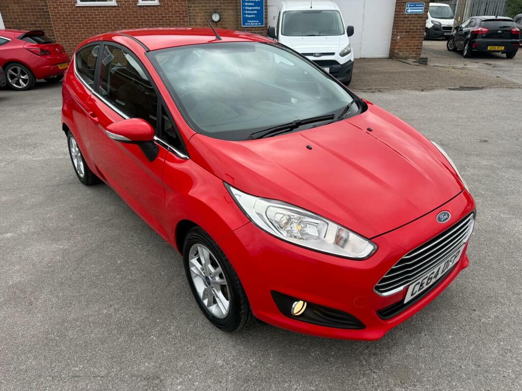 Ford Fiesta Hatchback 1.25 Zetec Euro 5 201464 Red #3