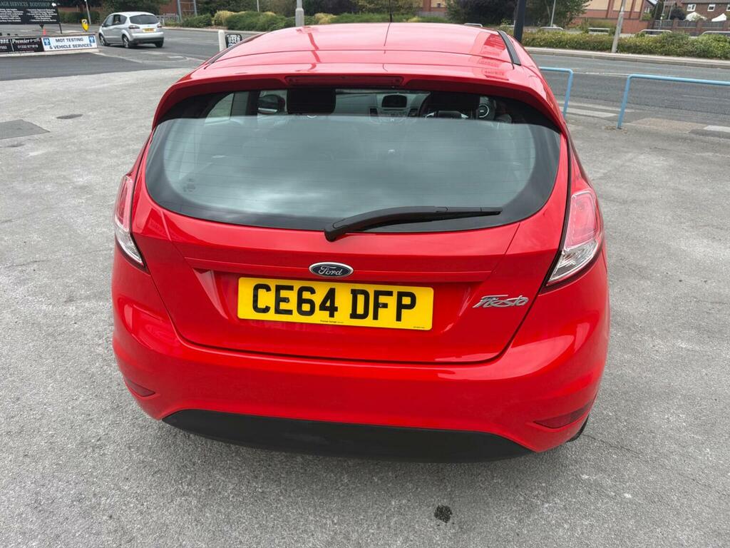 Ford Fiesta Hatchback 1.25 Zetec Euro 5 201464 Red #5