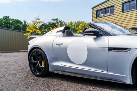 Jaguar F-Type Project 7. 1 Silver #3