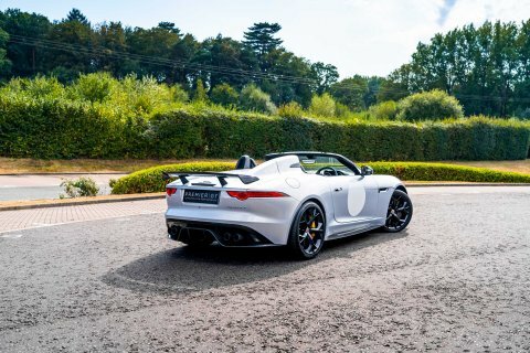 Jaguar F-Type Project 7. 1 Silver #2