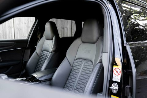 Audi RS6 Avant Quattro Carbon Black. Black #5