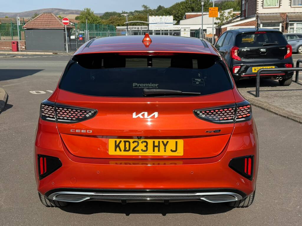 Kia Ceed 1.5 T-gdi Isg Gt-line Orange #4