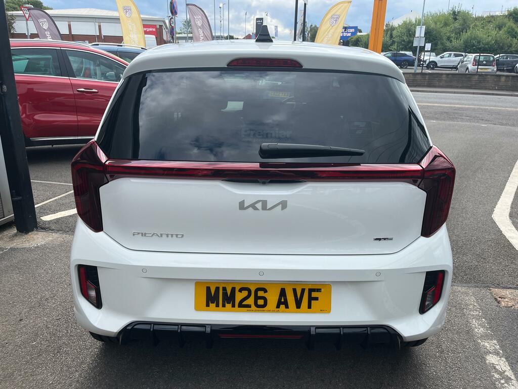 Kia Picanto 1.0 Gdi Mt Gt-line S White #3