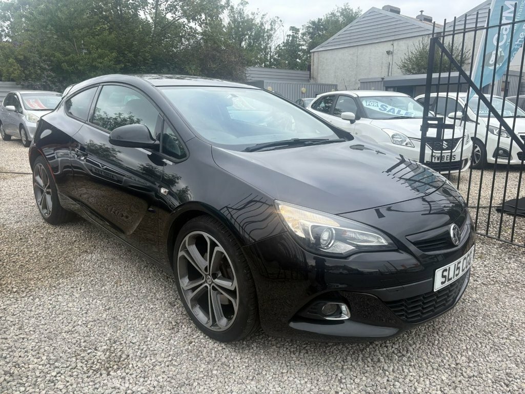 Vauxhall Astra GTC 1.4L Limited Edition Black