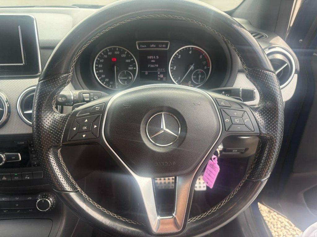 Mercedes-Benz B Class 1.6 Sport Mpv Euro5 Silver #11