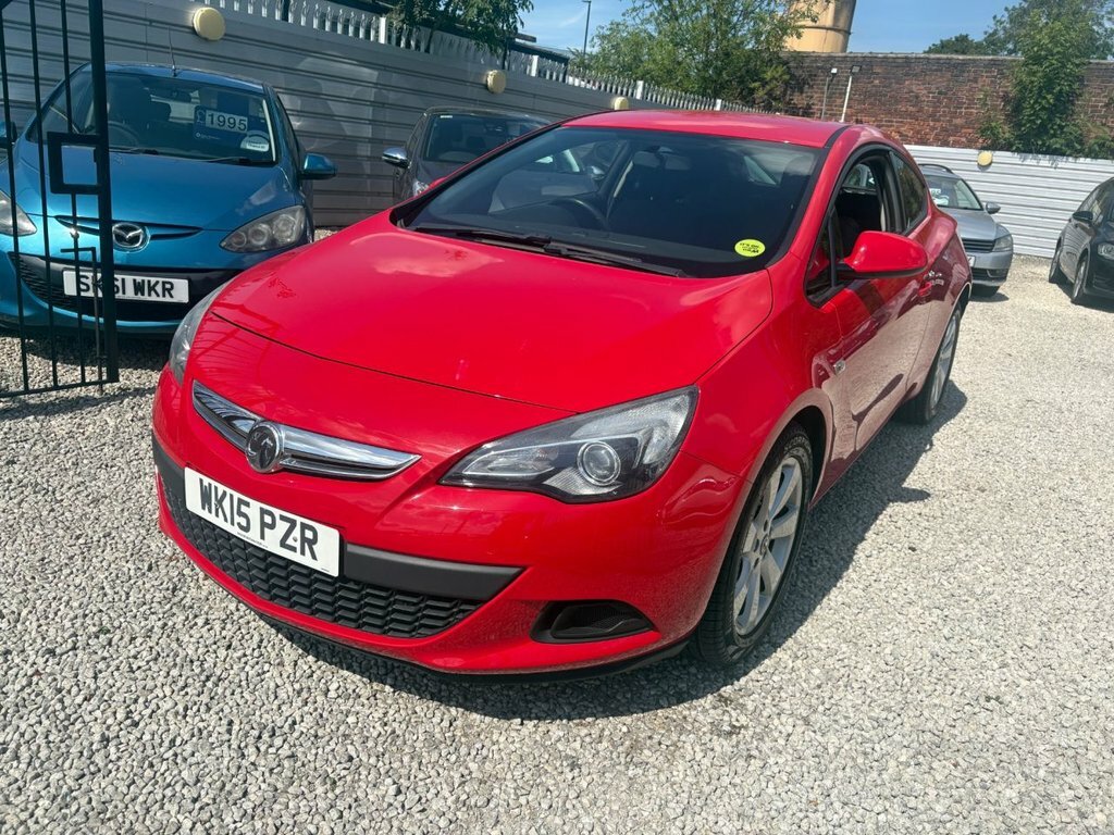 Vauxhall Astra GTC 1.4L Sport Red #3