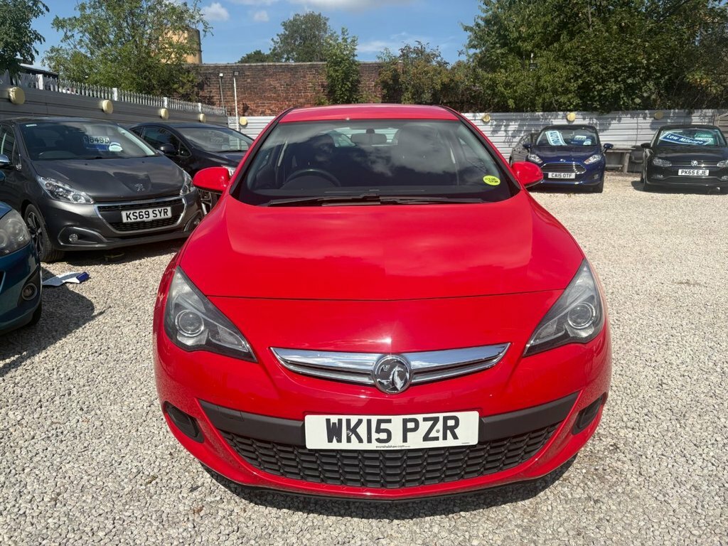 Vauxhall Astra GTC 1.4L Sport Red #2