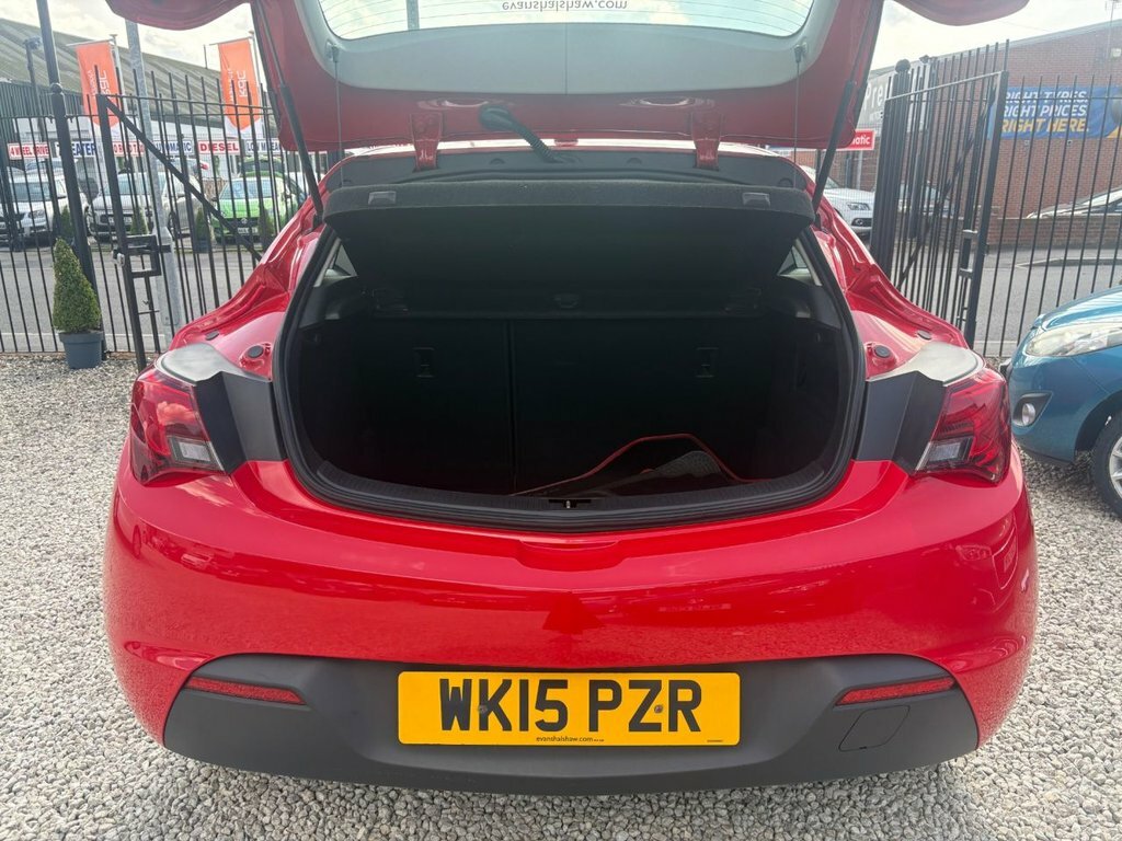 Vauxhall Astra GTC 2015 Vauxhall Astra Gtcnbsp1.4i Turbo Sport Euro Black #8