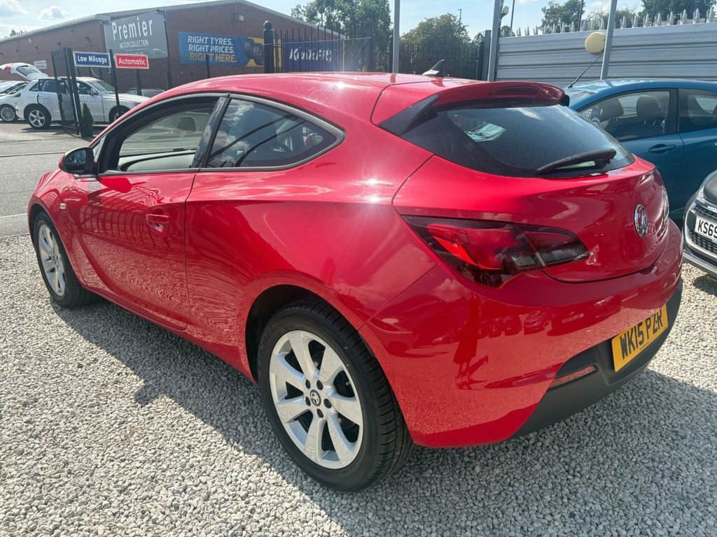 Vauxhall Astra GTC 1.4L Sport Red #4
