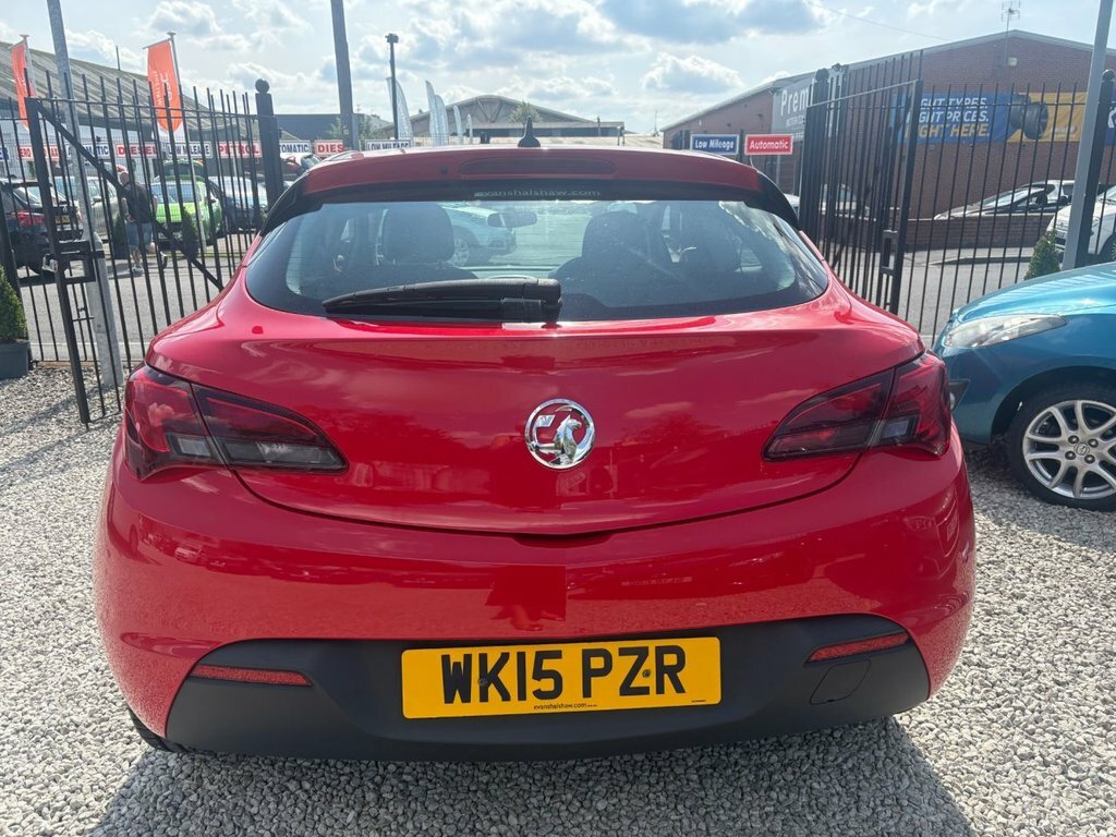 Vauxhall Astra GTC 1.4L Sport Red #5