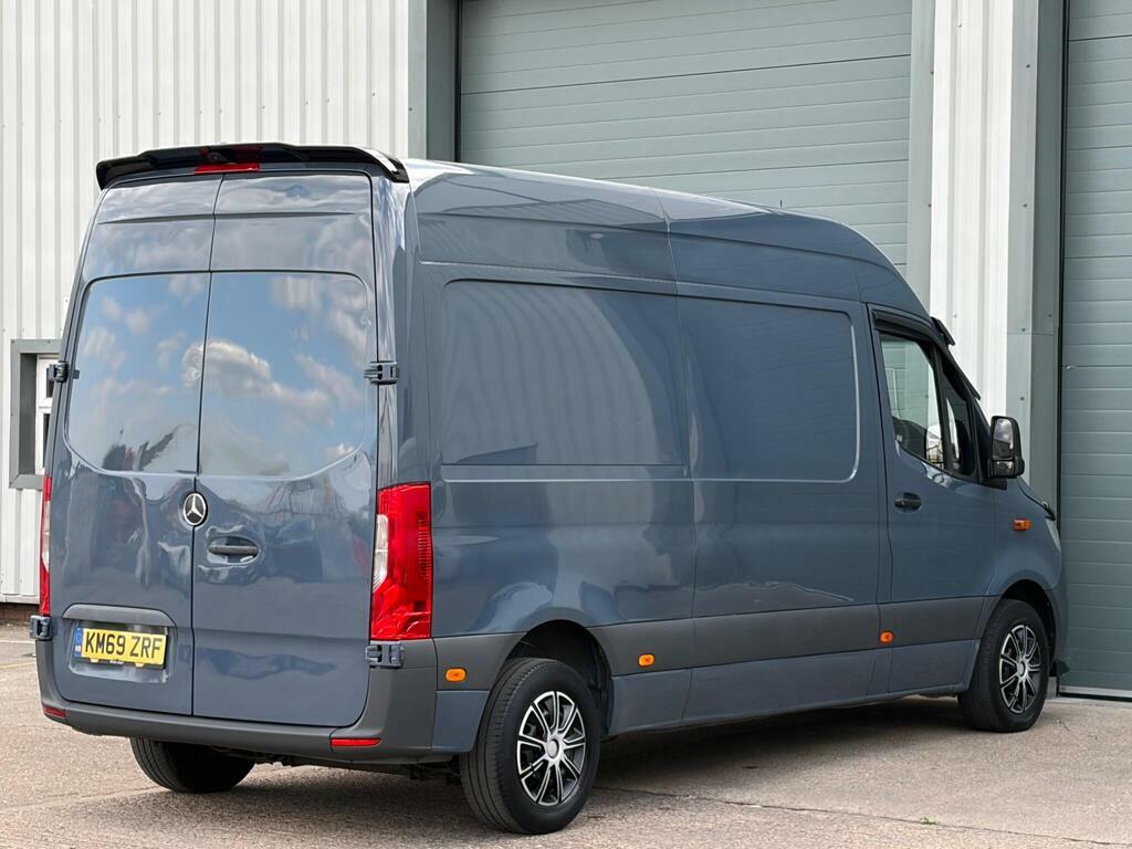Mercedes-Benz Sprinter 314 Cdi 143 L2h2 Mwb High Roof Rwd 20734 Silver #11