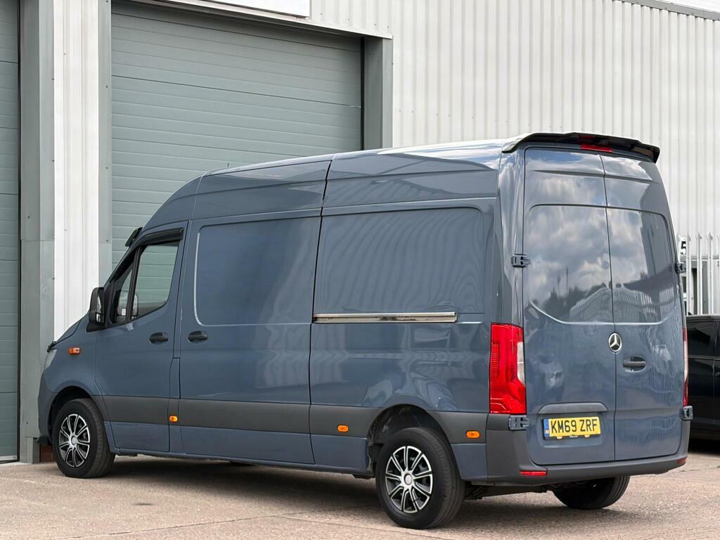 Mercedes-Benz Sprinter 314 Cdi 143 L2h2 Mwb High Roof Rwd 20734 Silver #10