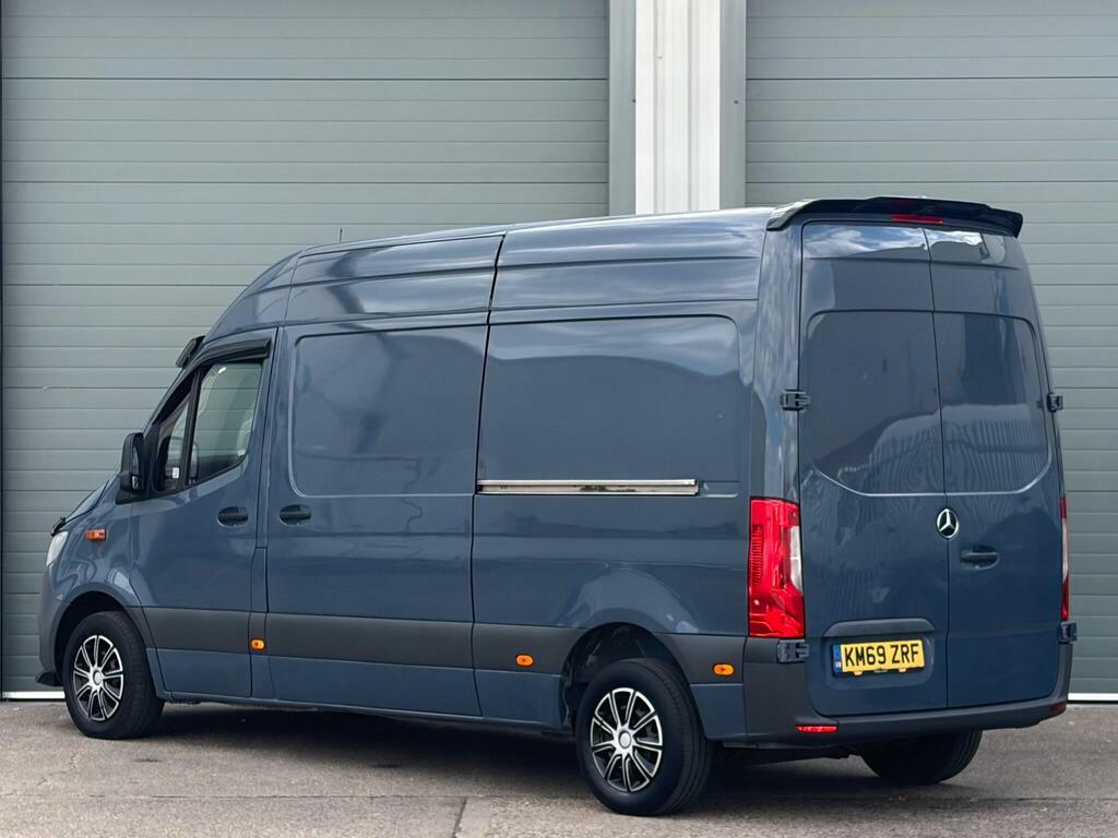 Mercedes-Benz Sprinter 314 Cdi 143 L2h2 Mwb High Roof Rwd 20734 Silver #9