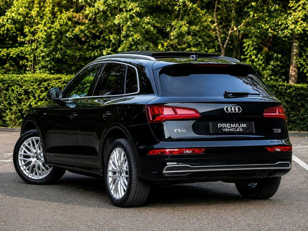 Audi Q5 Suv 2.0 Tfsi S Line S Tronic Quattro Euro 6 Ss RO18YWJ Black #2