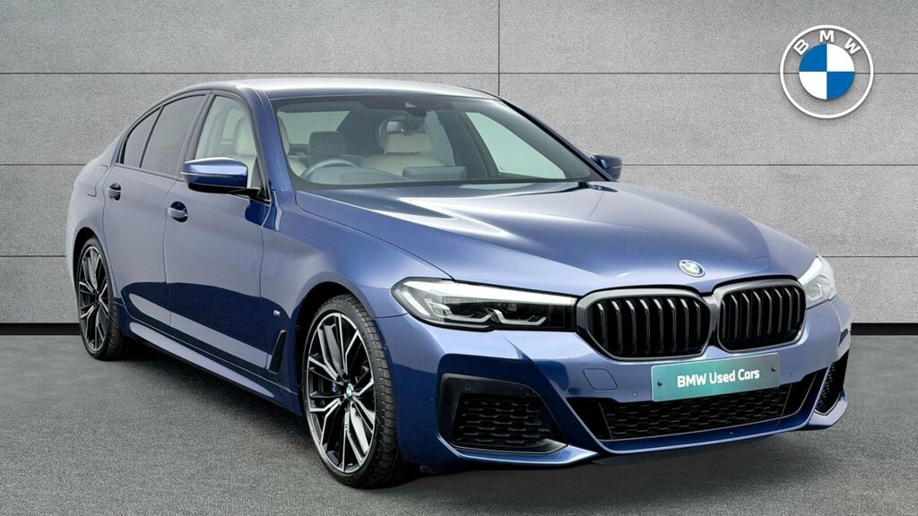 BMW 5 Series 520D Xdrive M Sport Saloon Blue