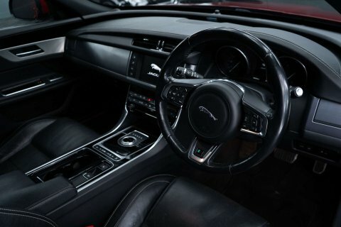 Jaguar XF 2.0D R-sport Saloon Red #6