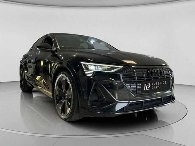 Audi E-Tron S S Line Sportback Black #3
