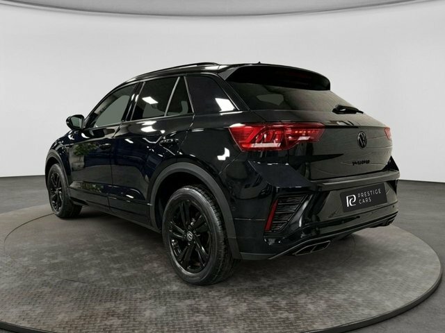 Volkswagen T-Roc Tsi R-line Suv MC72JWO Black #4