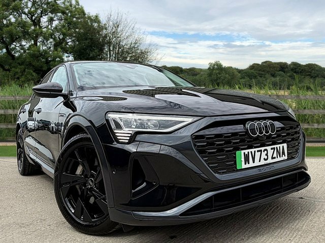 Audi Q8 e tron Sport Sportback Black
