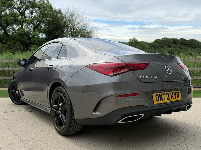 Mercedes-Benz CLA Class Cla200 Amg Line Executive Black #3